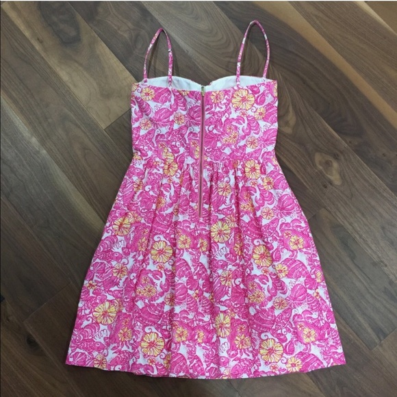 ❌SOLD❌ Lilly Pulitzer Georgie Dress in Chum Bucket - Picture 4 of 7